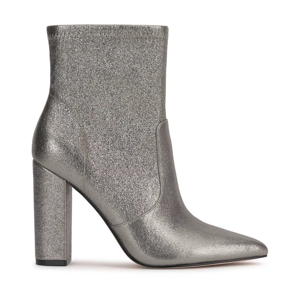 Jessica Simpson Narelle Pointed Toe Bootie in Pewter NEW Size 9